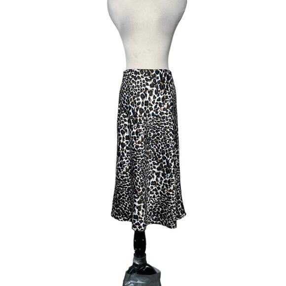 Express animal print midi A Line skirt size XS - Picture 13 of 13